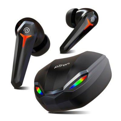 pTron Bassbuds Razer 40ms Gaming (Black)