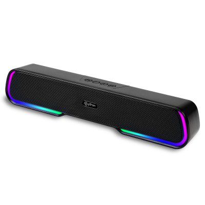 PTron Fusion One 14W Bluetooth Speaker 5.3 Mini Soundbar, 20Hrs Playback Time