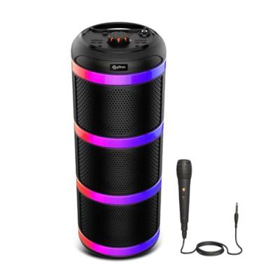 pTron Fusion Theatre 60W Karaoke Bluetooth Party Speaker (Black)