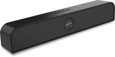 PTron Musicbot Evo 10 W Bluetooth Soundbar (Black, 2.0 Channel)