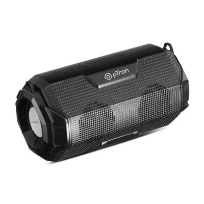 pTron Fusion Rock 16W Portable Bluetooth 5.0 Speaker (Black)