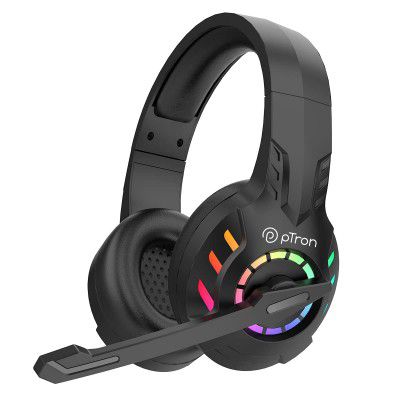 PTron Studio Pixel Over-Ear Wireless Gaming Headphones