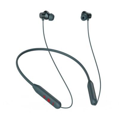 pTron Tangent Eon BT v5.3 Wireless in-Ear Neckband, TruTalk AI-ENC (Grey)