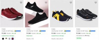 Puma shoes 80 off best sale