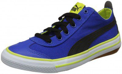 Puma Unisex-Adult 917 Fun Ps Idp Lapis Blue-Nrgy Yellow Black Sneaker-11 UK