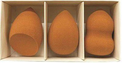 Puna Store® Complexion Sponge (Brown, 3 Pieces)