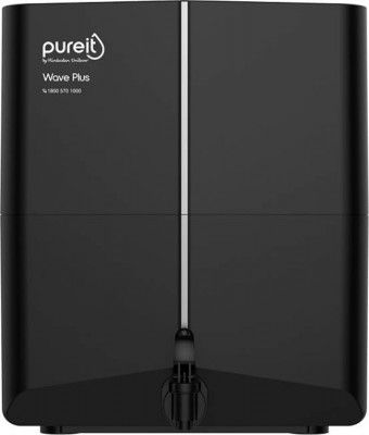 Pureit by HUL Wave Plus 7 L RO + UV + Minerals Water Purifier Suitable for all - Borewell, Tanker, Municipality Water  (Black)