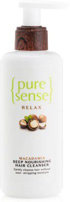 PureSense Macadamia Shampoo Deep Nourishing for Dry and Chemically Treated Hair  (200 ml)