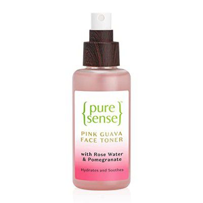 PureSense Pink Guava Face Toner with Rose Water, Pomegranate & Bamboo Water | 100ml