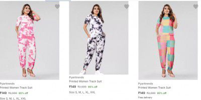 Pyaritrends tracksuit at FLAT Rs.149