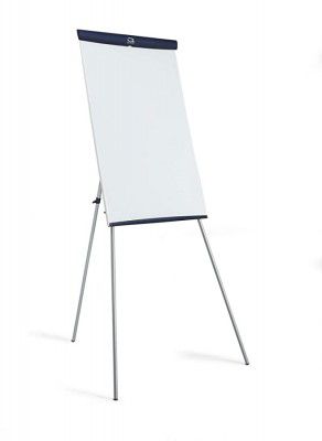 Quartet Nautile Magnetic Flipchart Whiteboard Easel, 72 inches