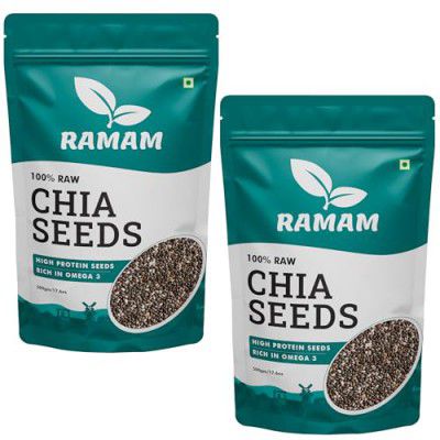 Ramam Chia seeds 1KG For Weight Management | (Pack of 2)