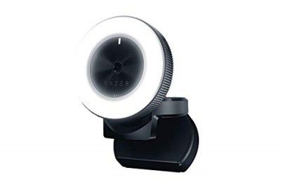 Razer Kiyo - Ring Light Equipped Broadcasting Camera White Light - Rz19-02320100-R3M1 - Optical Zoom