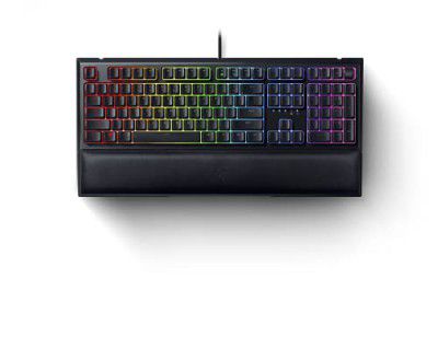 Razer Ornata V2 Mecha-Membrane Gaming Wired Keyboard Chroma RGB Full Size Black - RZ03-03380100-R3M1