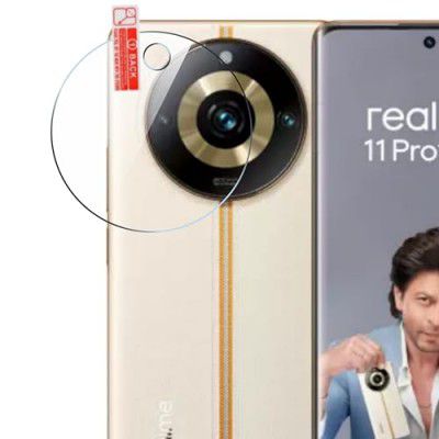 Realme 11 pro+ 5G Back Camera Lens screen guard tempered glass 3D Anti Shock/Anti-Scratch/Clear/Camera Tempered Glass