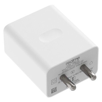 Realme 18W USB Type A Power Adapter for Cellular Phones - White