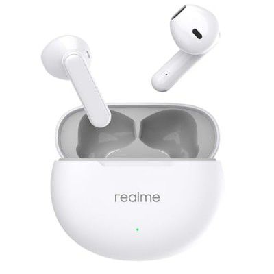 realme Buds T01 Truly Wireless in-Ear Earbuds with AI ENC for Calls (White)