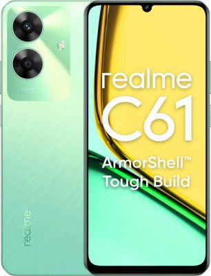 realme C61 (Safari Green, 128 GB | 6 GB RAM)