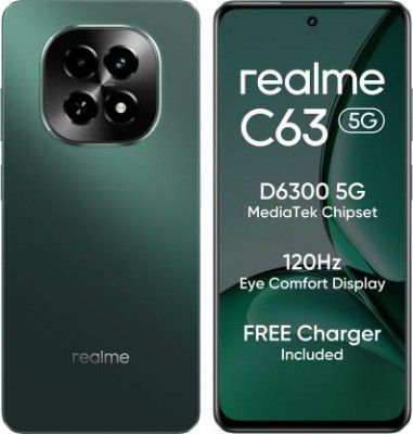 realme C63 5G (Forest Green, 128 GB | 6 GB RAM)