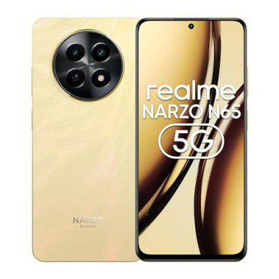 realme NARZO N65 5G (Amber Gold 6GB RAM, 128GB Storage)