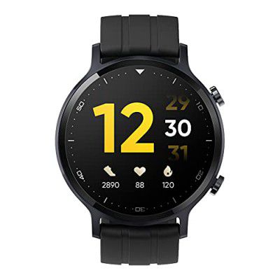 realme Smart Watch S with (1.3") TFT-LCD & Heart Rate Monitoring, IP68 Water Resistance, Black