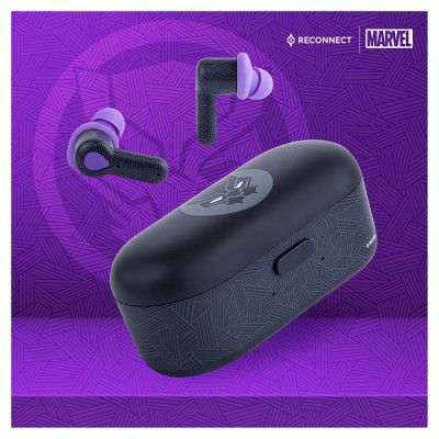 Reconnect DTWS101 BP Marvel Black Panther True Wireless Earbuds