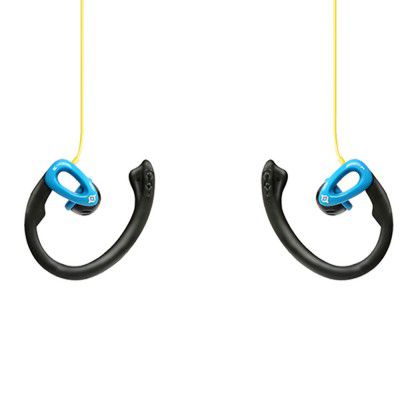 Reconnect Sporty EP SE-MIC Wired Earphone With Adjustable Ear lobes, Stereo Headset, Adjustable Ear Lobes, Sporty Look, Blue