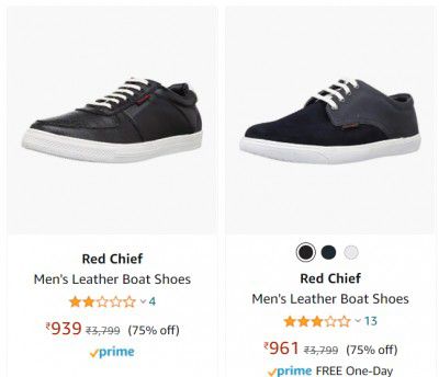 Red Chief Mens Shoes upto 75% off