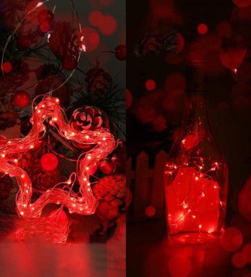 Red Colour 5 Mtrs (50 LED) USB Operated LED String Light