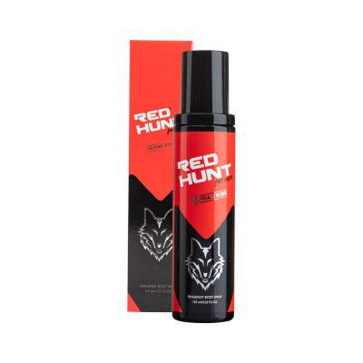 RED HUNT Alpha Tribe Body Spray, Red, 125 ml