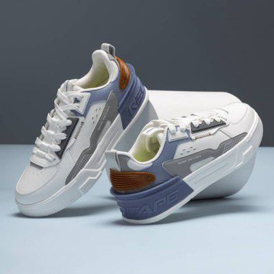 RED TAPE  Lifestyle Shoes | Soft Cushioned Insole, Slip-Resistance Sneakers For Men  (White, Blue)