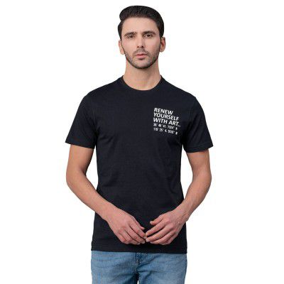 Red Tape Round Neck T-Shirt for Men | Comfortable & Breathable