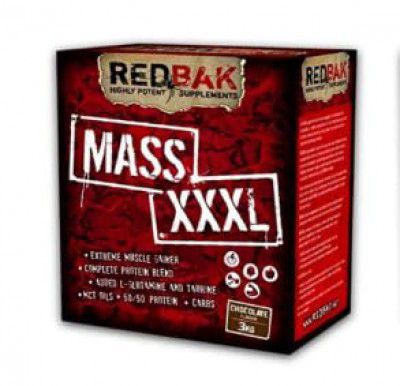 REDBAK MASS XXXL (ORIGINAL) 3KG CHOCOLATE DIET AND NUTRITION