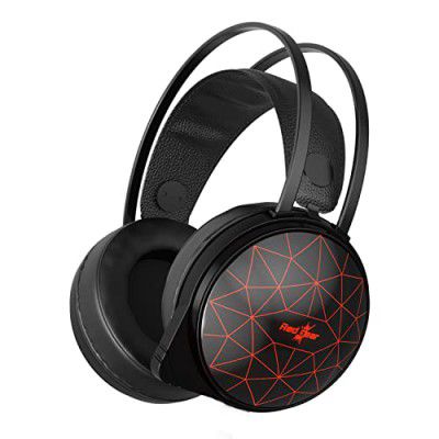 Redgear Cosmo Nova Wired Over Ear Headphones with Mic (Black)