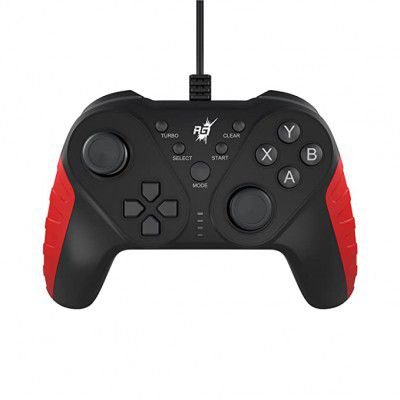 Redgear MS-150 Wired Gamepad (Black & Red)