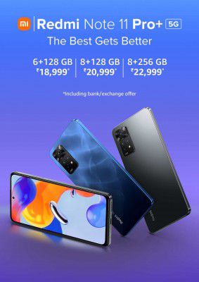 Redmi Note 11 Pro + 5G : Extra ₹1000 off on HDFC Card