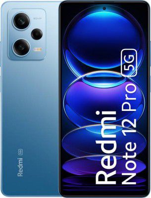 REDMI Note 12 Pro 5G (Glacier Blue, 256 GB)  (8 GB RAM)