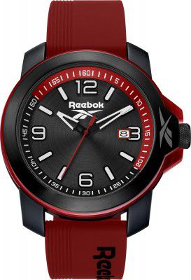 Reebok Triple 3 Analog Black Dial Mens Watch-RV-TR3-G3-PBIR-BR