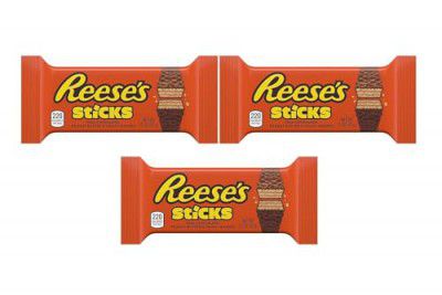 Reese's Sticks Peanut Butter Creame & Crispy Wafer Coated With Milk Chocolate Each Pack 42gm (Pack Of 3) 