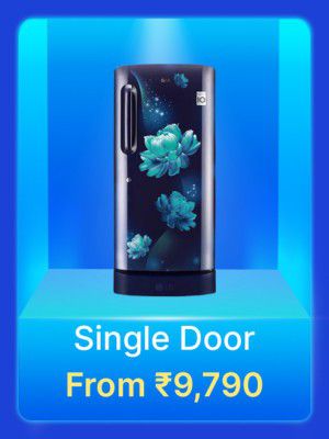 Single Door Refrigerator from Rs. 9790 in Flipkart Big Billion Days Sale