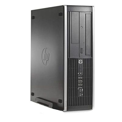 (Refurbished) HP Compaq Desktop Computer PC (Intel Core i3 2nd Gen, 4 GB RAM, 500 GB HDD, Windows 10 Pro, MS Office, Intel HD Graphics, USB, Ethernet, VGA), Black