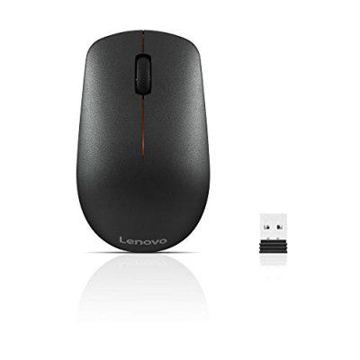 (Refurbished) Lenovo GY50R91293 400 Wireless Mouse (Black)