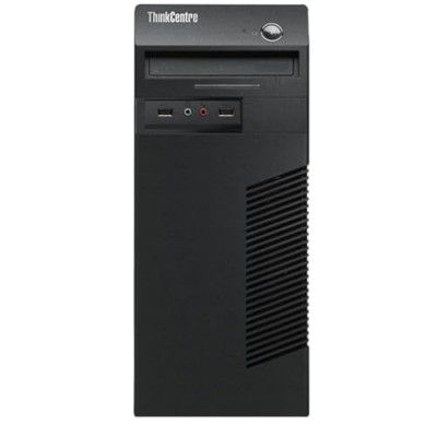 (Refurbished) Lenovo ThinkCentre Desktop Computer PC (Intel Core i5 4th Gen, 8 GB RAM, 500 GB HDD, Windows 10 Pro, MS Office, Intel HD Graphics, USB, VGA), Black