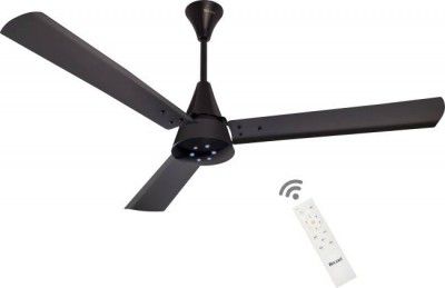 Relaxo Legend BLDC With 5 Star 1200 mm BLDC Motor with Remote 3 Blade Ceiling Fan (Black, Pack of 1)