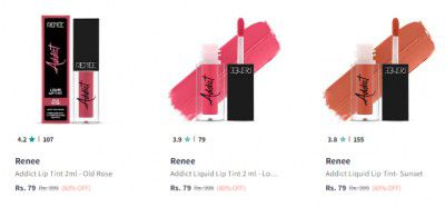 RENEE Beauty Product Starts ₹79 | Upto 80% Off