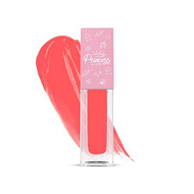 RENEE Princess Twinkle Lip Gloss Poppy Pink 1.8ml for Pre-teen Girls | Enriched With Jojoba Oil & Shea Butter | Lightweight, Glossy, Non-Sticky Formula