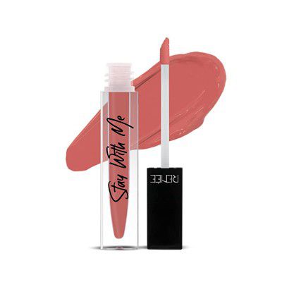 RENEE Stay With Me Matte Lip Color- Envy For Coral, 5ml