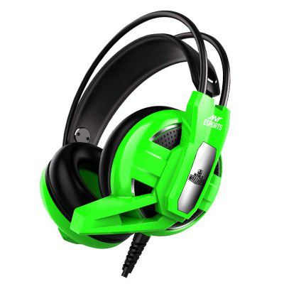 (Renewed) Ant Esports H520 W Wired Gaming Headset - Green I for PC / PS4 / Xbox One, Nintendo Switch, Computer and Mobile, World of Warships Edition