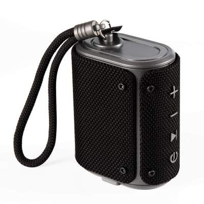 (Renewed) boAt Stone Grenade Portable Bluetooth Speakers (Charcoal Black)