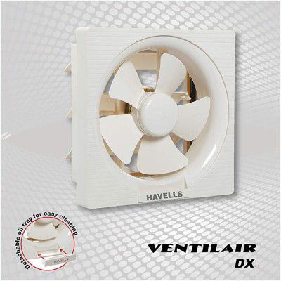 (Renewed) Havells FHVVEDXOWH10 250mm Exhaust Fan (White)